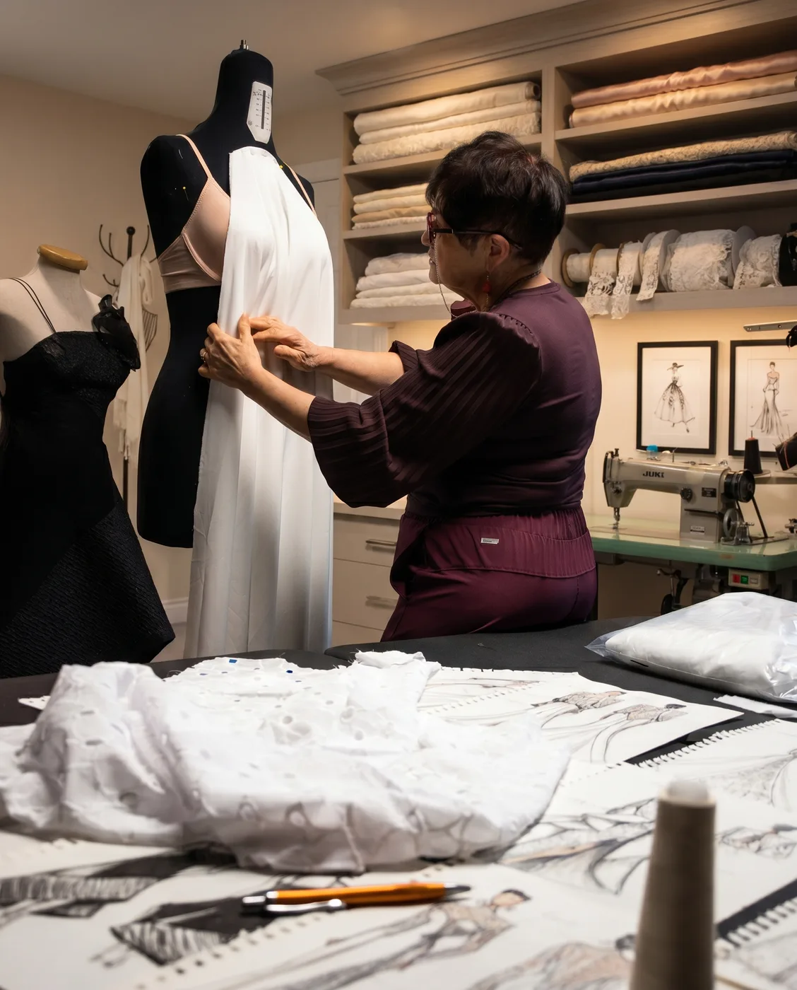 Draping the Column
