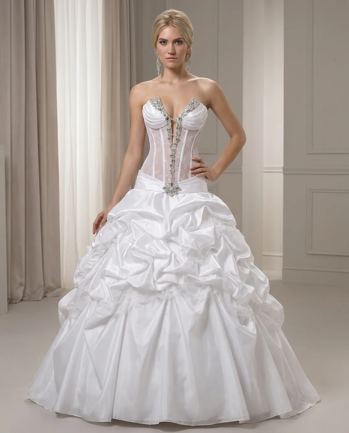 Crystal Corset Ballgown